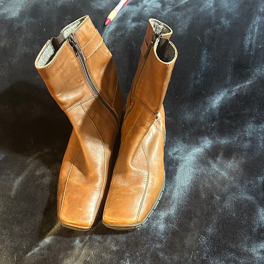 Clarks Brown Leather Men's Boots